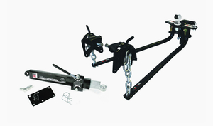 lot 18 image: Camco EAZ LIFT Elite Weight Distribution Hitch, Sway Control and Hitch Ball, 1000lb Kit (48058)