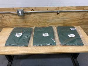 lot 48 image: SHADEMATE Lot of 3- Bimini Top Sunbrella Fabric Boat Shade & Boot Forest Green, OV80236AF