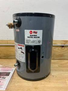 lot 122 image: RHEEM Commercial Point of Use 10 Gal. 120-Volt 2kw 1 Phase Electric Tank Water Heater