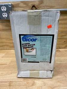 lot 137 image: DICOR 533RM-12 Epdm Roof Patch, 12 - Inch X 25 - Foot