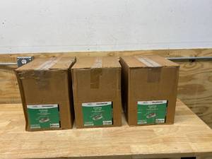 lot 143 image: UNION CURRUGATING COMPANY Lot of 3 Cases of- 14x10 Galvanized Flashing (6 rolls per case)