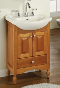 lot 152 image: Empire W22 Windsor 22 Wooden Narrow Depth Vanity