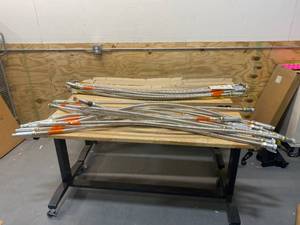 lot 163 image: VICTAULIC Lot of VicFlex Series AH5 72 x 34 in Unbraided Hose Assemblies
