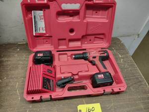 Milwaukee 14.4 Volt 12 Drill, Wor...