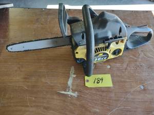 McCulloch 12 Chainsaw, Will Not St...