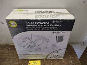 Solar Powered Attic Ventilator...