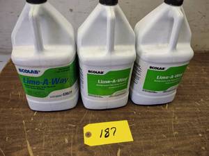 (3) 1 Gallon Lime-A-Way, Mostly Ful...