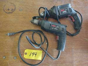 (2) Skil Drills...