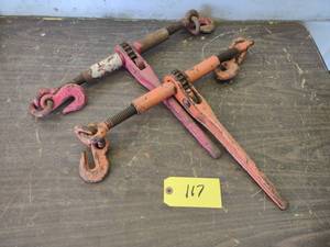 (2) 516-38 Ratchet Chain Binders...
