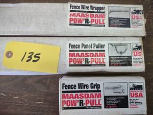 (3) Maassam PowR-Pull Fencing Tool...