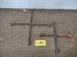(2) 4-Way Tire Irons...