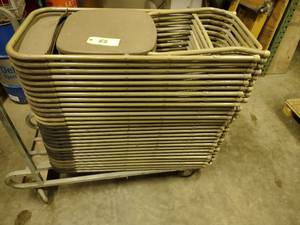 (30) Folding Chairs, Only (28) Are ...