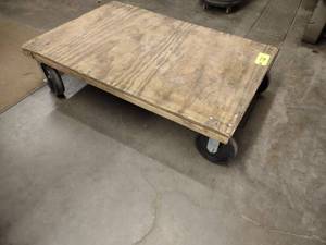 Heavy Duty Cart, 48x32, 8 Casters...