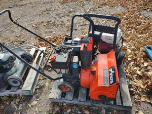 (2) Pressure Washers & Snow Blower,...
