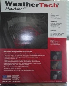 WeatherTech 4410122 Floor Liners.