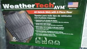 WeatherTech AVM All Vehicle Mats with 2 pc. Rear.