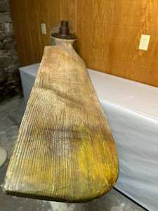 lot 79 image: antique airplane propeller