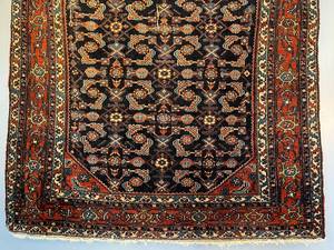 lot 90 image: antique Persian Malayer rug