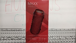 lot 36 image: Lot of 4x MAXX 2 AUDIO Outdoor TWS Bluetooth Speakers - Red NEW
