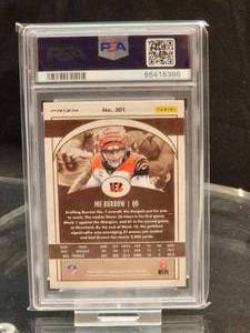 2020 Panini Legacy Silver Joe Burrow Rookie Card #201 PSA Mint 9