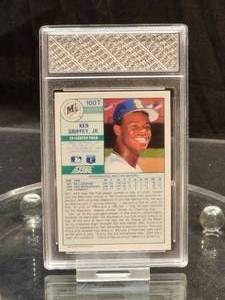 1989 Score Traded Baseball Ken Griffey Jr Rookie Card #101T Pro Gem Mint 10