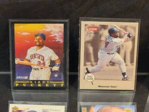 (20) 1990s Assorted Kirby Puckett Baseball Cards Lot