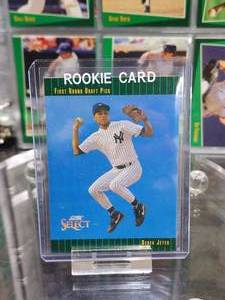 1993 Score Baseball Hand Collated Album 405 Card Set Containg the Derek Jeter Rookie Card #360