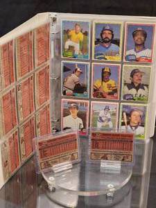 1981 Topps Traded Baseball Hand Collated Album 650 Card Set Containing the Fernando Valenzuela Rookie Card & the Danny Ainge Rookie Card