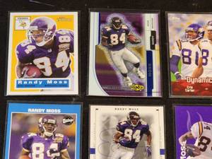 (25) Assorted Randy Moss Cards