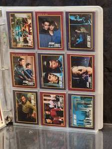 1991 Paramount Hand Collated Album Star Trek 160 Card Set