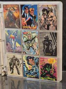 1993 Hand Collated Album The Creators Universe 99 Card Set