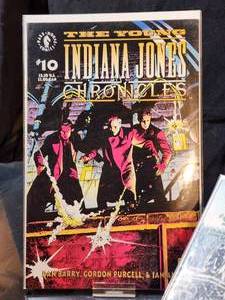 (4) Consecutive Dark Horse Indiana Jones Chronicles Comic Books