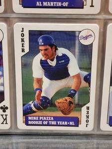 (3) Hand Collated Baseball Players Poker Card Sets