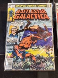 (4) Assorted Battlestar Galactica Comic Books