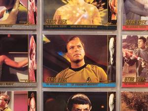 1997 Skybox Hand Collated Star Trek the Original Series 88 Trading Card Set