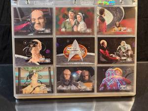 1996 Skybox Hand Collated Star Trek The Next Generation Season 4  Trading Cards 313-420 Set