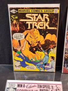 (3) Star Trek Comics & (1) Star Wars Comic Book