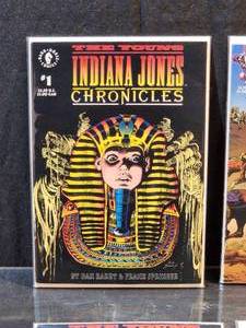 (4) Consecutive Dark Horse Indiana Jones Chronicles Comic Books