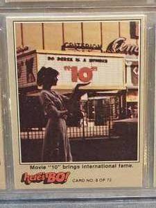 1981 Hand Collated The Life of Bo Derek 72 Card Set