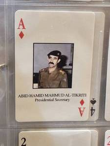 (1) War & (2) Hand Collated Iraqs Most Wanted and Captured Poker Card Sets