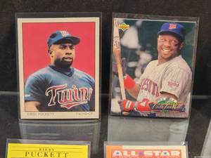 (20) 1990s Assorted Kirby Puckett Baseball Cards Lot