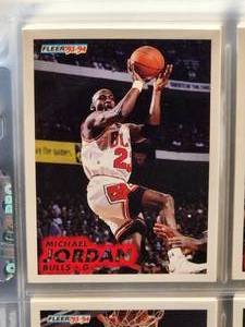 1993-94 Fleer Basketball Hand Collated Binder 240 Card Set Plus Nothing but the Net 15 Card Set