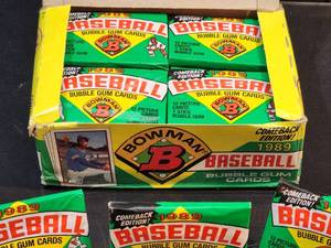 Old New Stock (36) Pks of 1989 Bowman