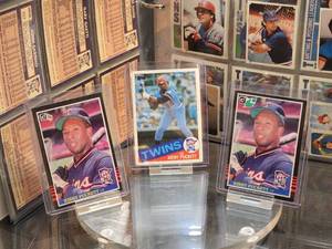 1984-85 Assorted Minnesota Twins  Player Cards Album