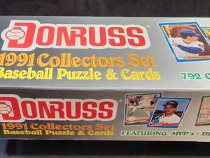 1991 Donruss Baseball 770 Card Set