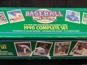 1990 Upper Deck Collectors Choice 800 Card Set