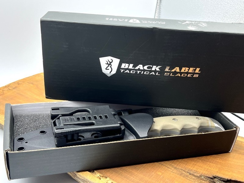 lot 26A image: Browning Black Label Shadowfax Fixed Blade Knife