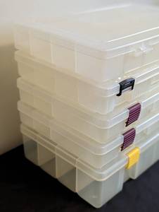 lot 42 image: Plastic Storage Dividers