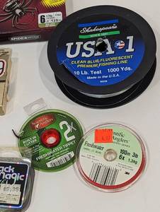 lot 56 image: Large Variety of Fishing Line