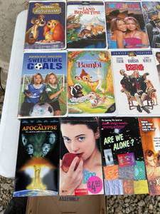 lot 214 image: VHS Tape Collection
